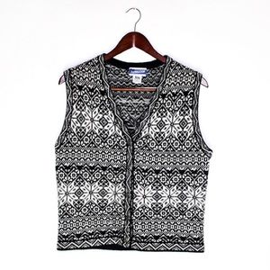 Vintage Pendleton Fairisle Winter Sweater Vest